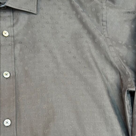 Bugatchi Black Casual Shirt with Pointed Collar - Picture 3 of 8